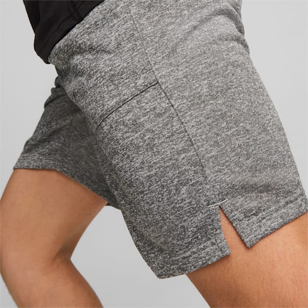 Fit Knitted 9" Men's Training Shorts, Medium Gray Heather